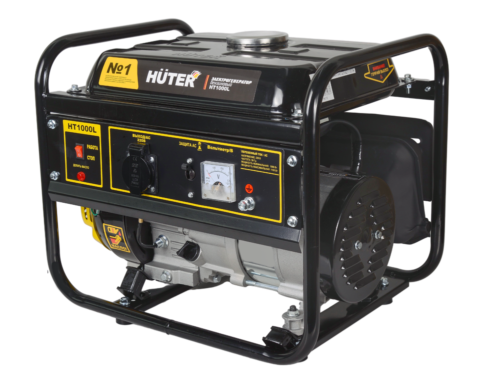 Портативный бензогенератор HUTER HT1000L