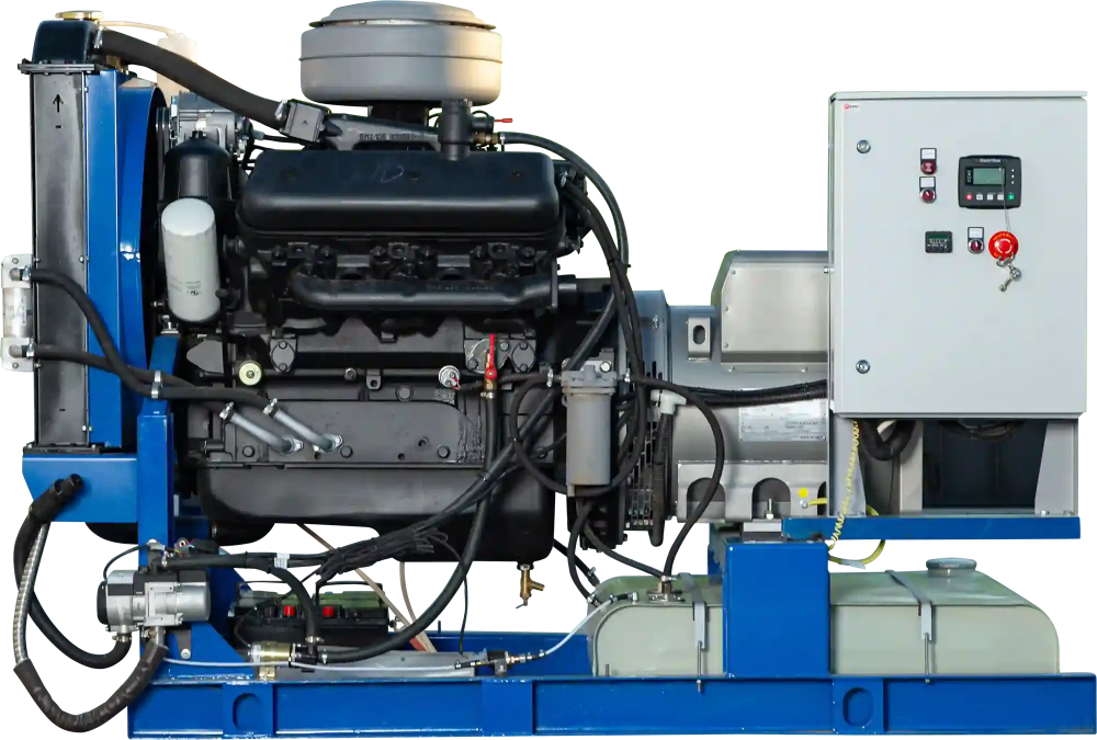 Дизельный генератор ЯМЗ АД60-T400 c АВР Ennga
