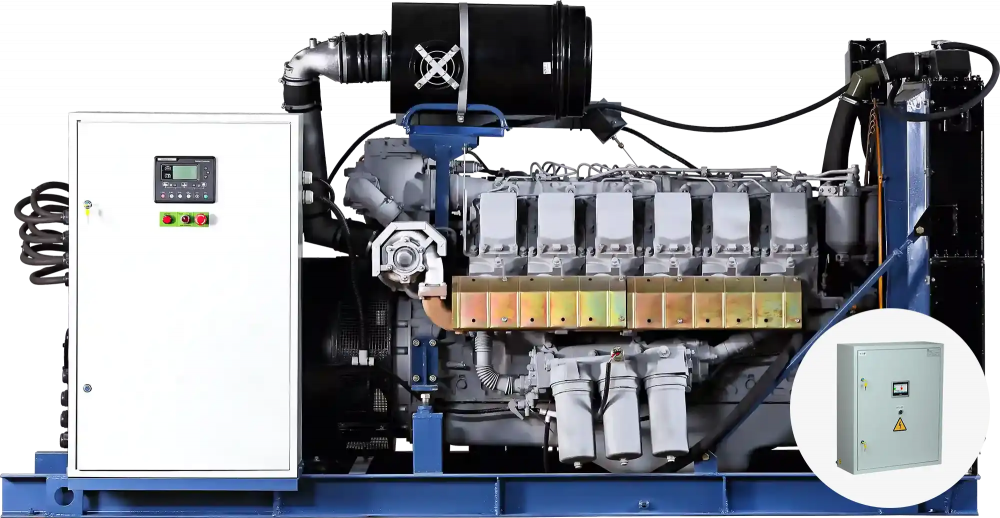 Дизельный генератор ЯМЗ АД320-T400 с АВР