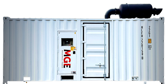 Дизельный генератор MGEp720YI (720 кВт, Yuchai) в контейнере