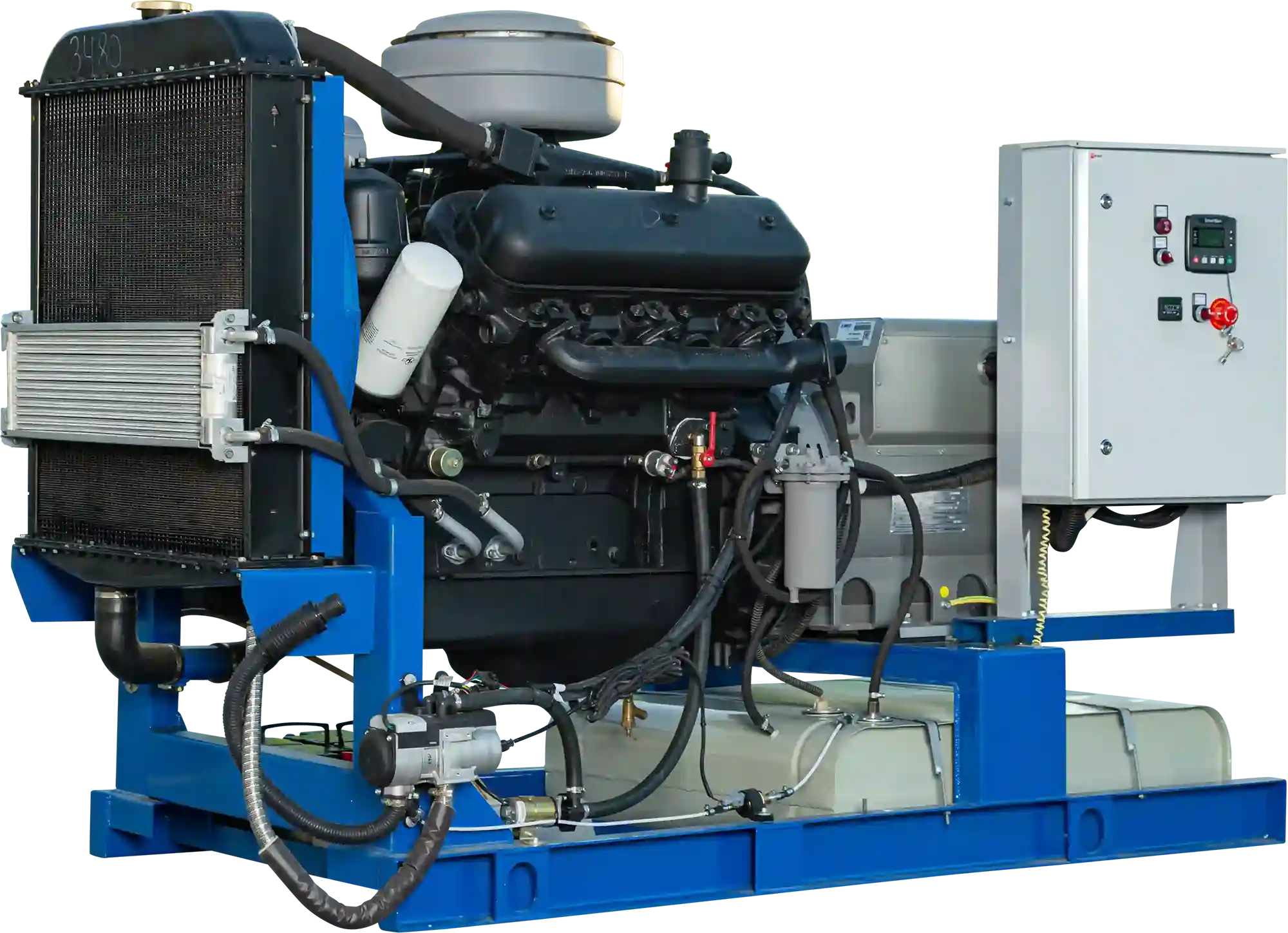 Дизельный генератор ЯМЗ АД60-T400 (60 кВт, ЯМЗ)