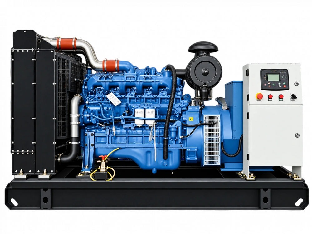 Дизельный генератор GENSTOR WEICHAI 300 кВт (WP12D353E200) открытого исполнения