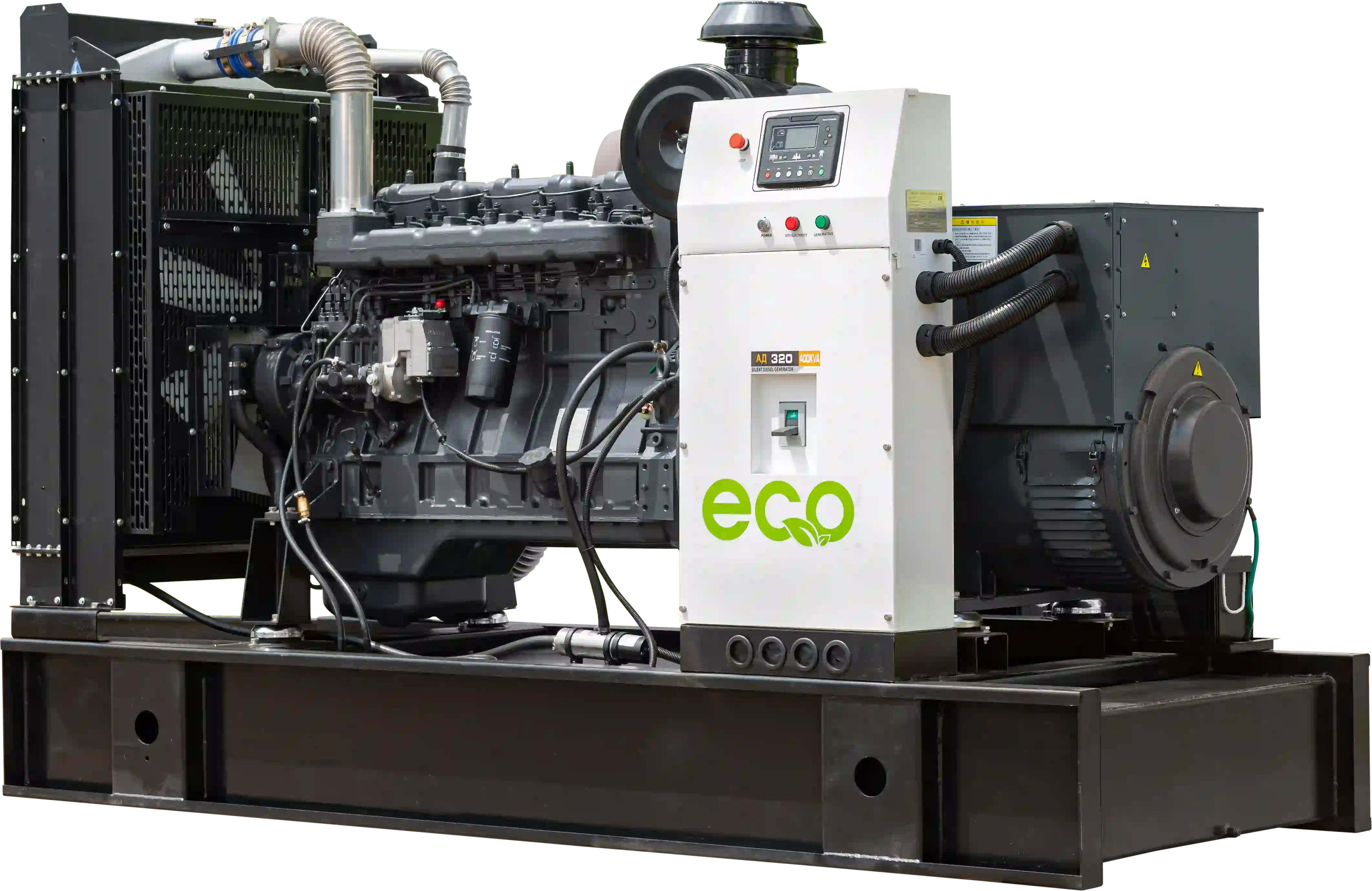 Дизельный генератор EcoPower АД150-T400eco (150 кВт, Ricardo)
