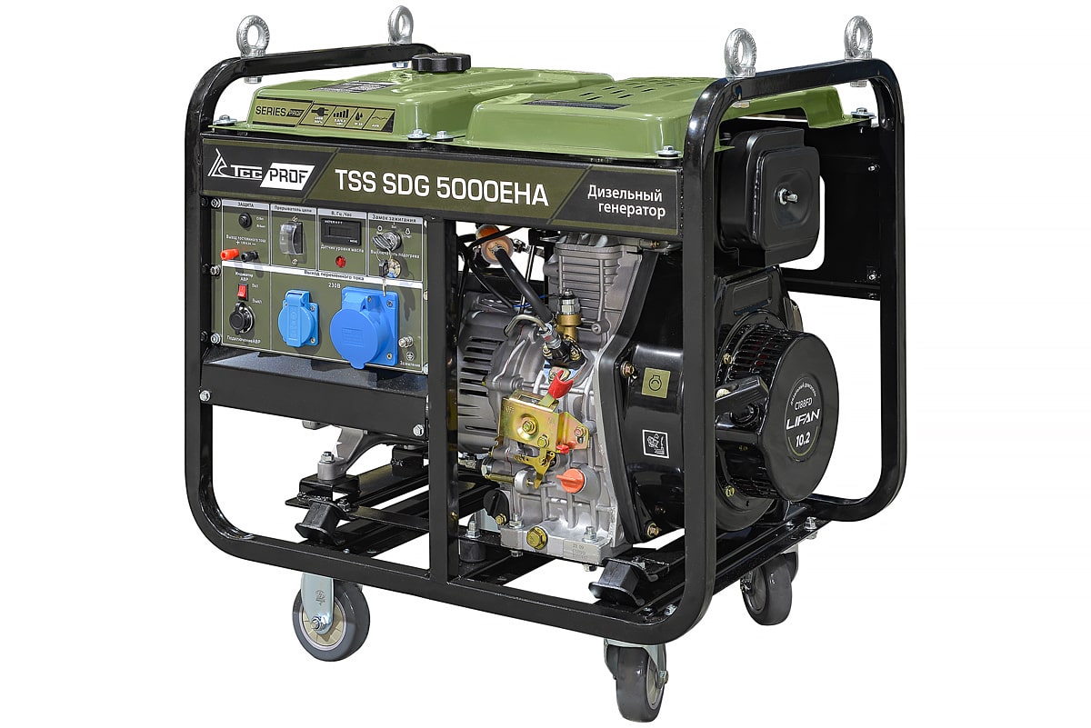 Дизель генератор TSS SDG 5000EHA-