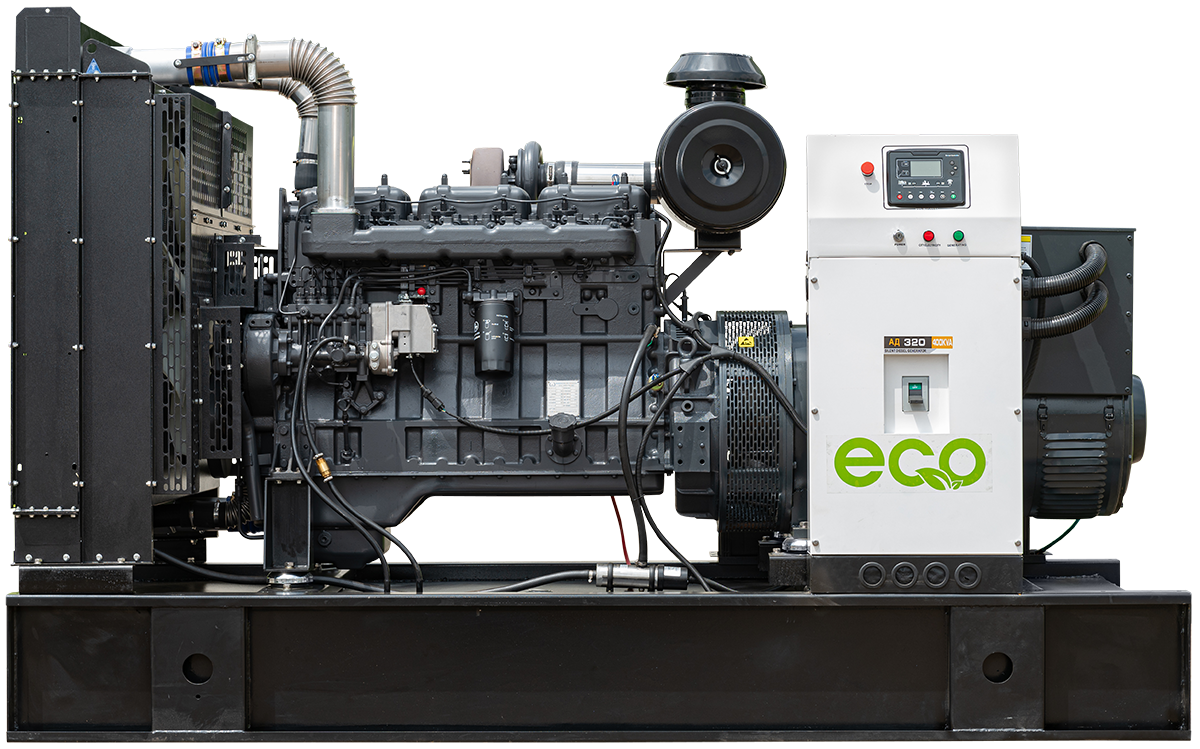 Дизельный генератор EcoPower АД400-T400eco (400 кВт, Woling)