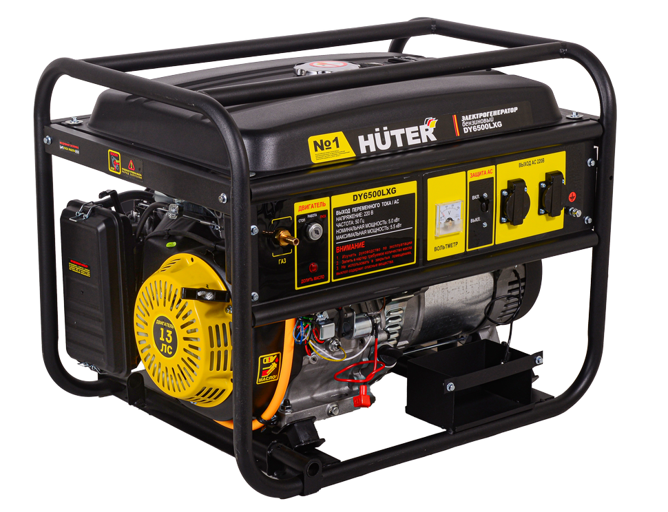Газовый генератор HUTER DY6500LXG