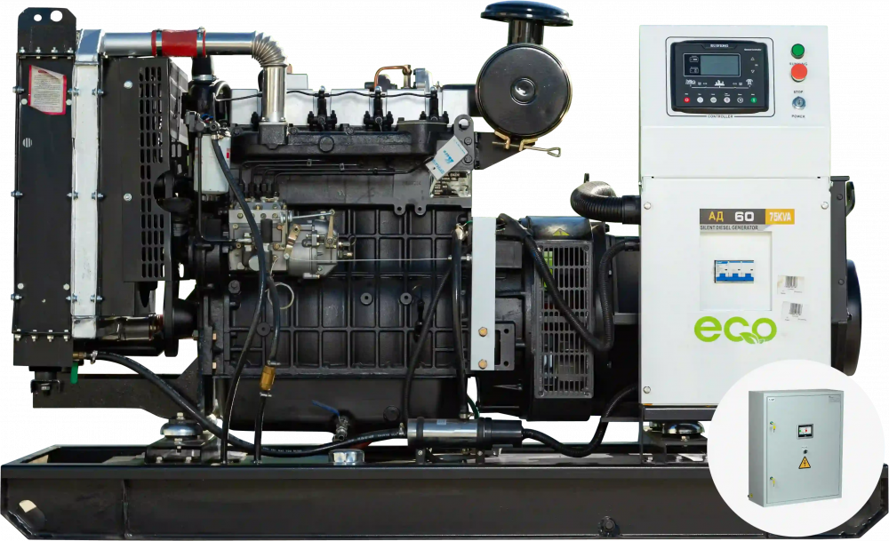 Дизельный генератор EcoPower АД60-T400eco с АВР