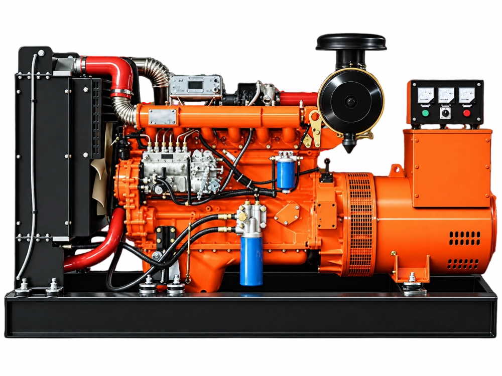 Дизельный генератор GENSTOR RICARDO 250 кВт (HRW10D) открытого исполнения