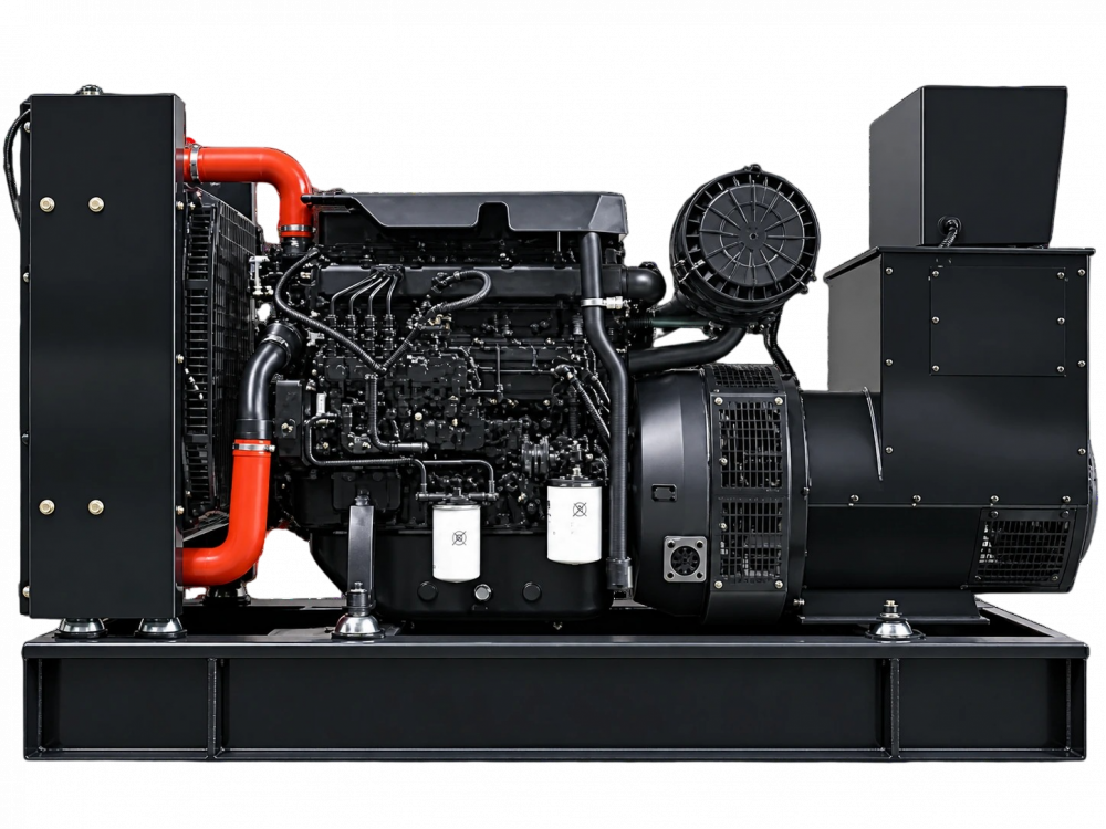 Дизельный генератор GENSTOR RICARDO 120 кВт (R6105IZLD) открытого исполнения