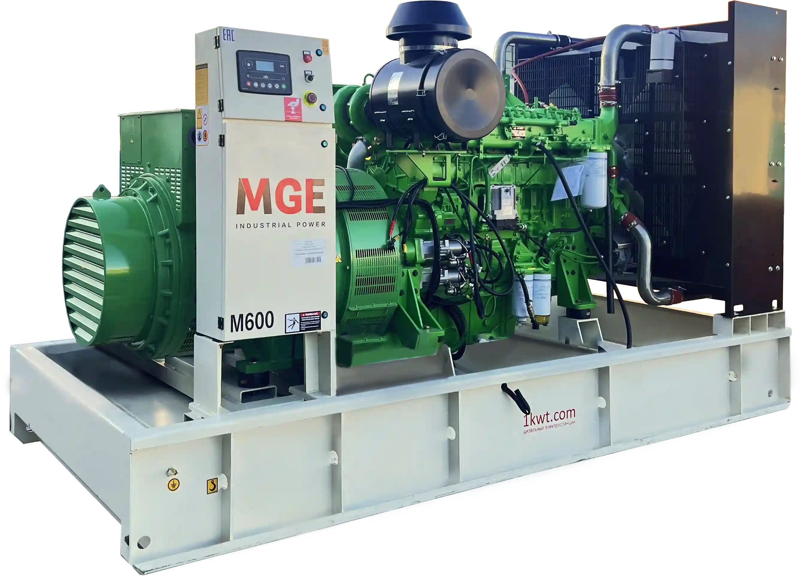 Дизельный генератор MGEp600YI (600 кВт, Yuchai)