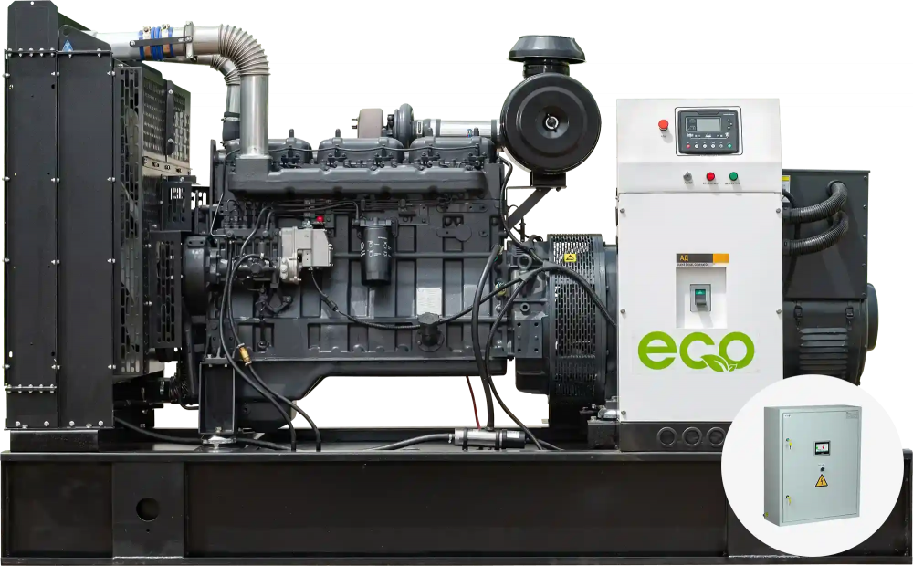 Дизельный генератор EcoPower АД300-T400eco с АВР