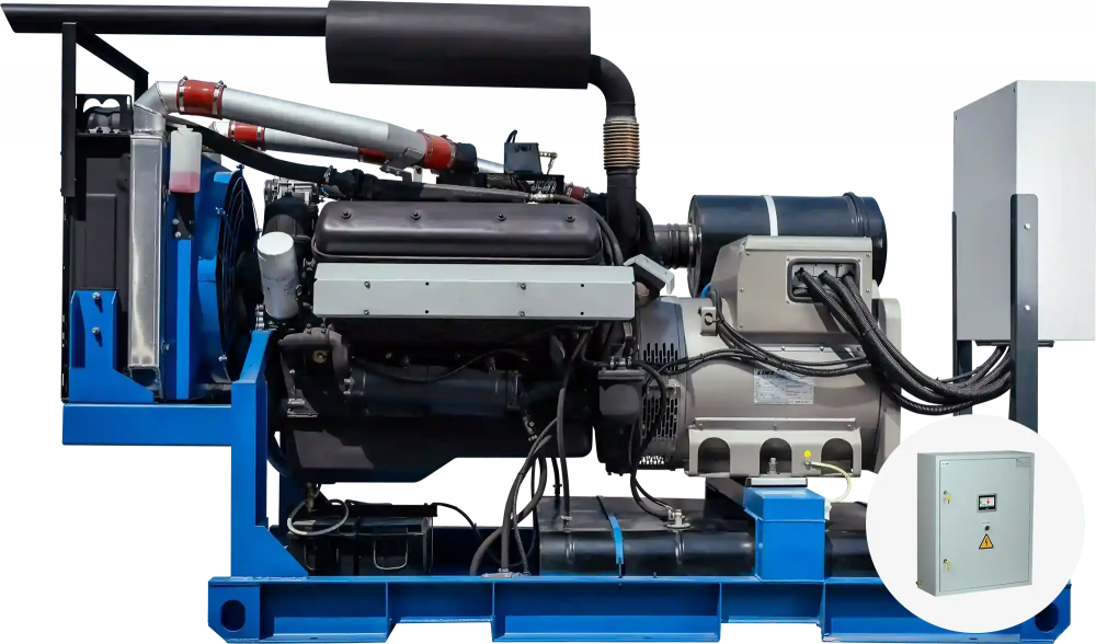Дизельный генератор ЯМЗ АД240-T400 с АВР