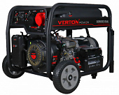 Генератор бензиновый VERTON POWER GG9500ES-3/DUAL(8,0/9.0кВт,230В/50, 8,0/9,0кВт 380В/50,18л.с. 458см3,Цифр.дисплей,хром.теплоизолятор глушителя,электростартер+ручной старт,DC 12В,розетки 1*40А/230+1*16А/380+вилки,бак 22л,медь,в комп-те:АКБ 12V 18 Ah